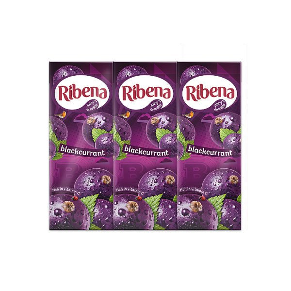 Ribena Blackcurrant Carton 6pk 250ml