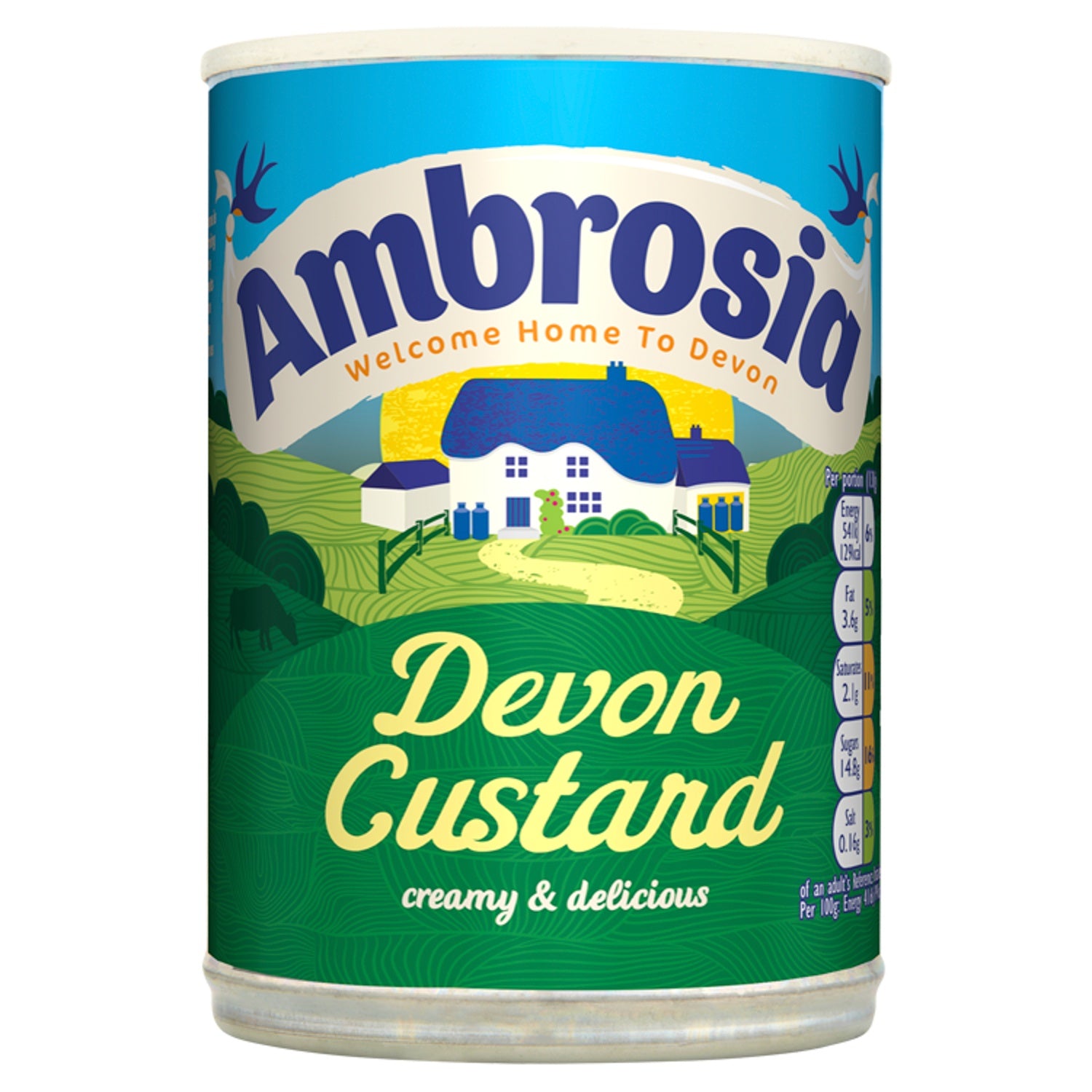 Ambrosia Tinned Devon Custard 400g