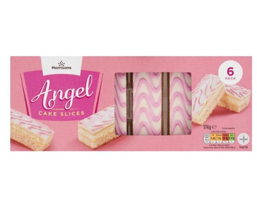 M 6 Angel Cake Slices 160g