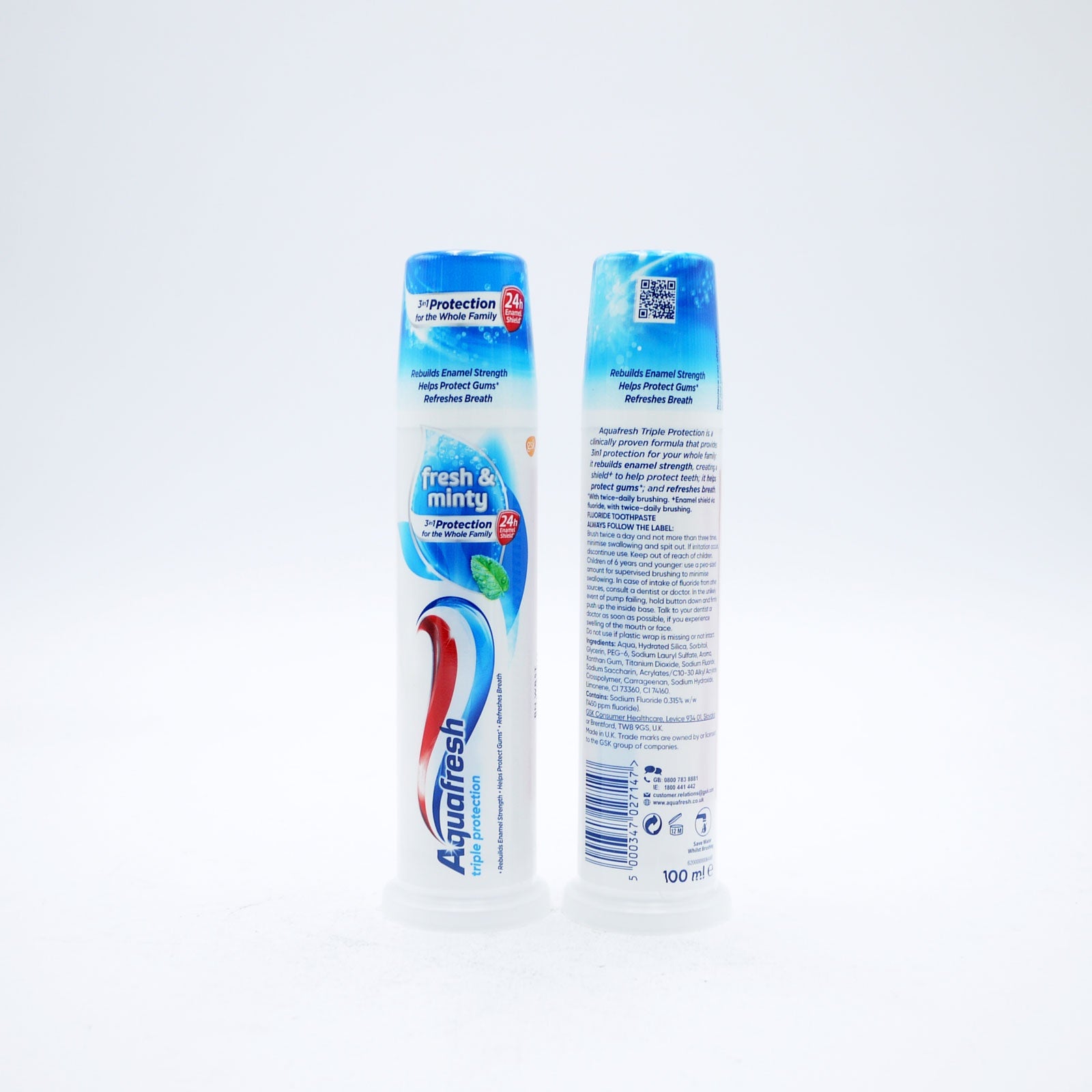 Aquafresh Fresh & Minty Pump 100ml