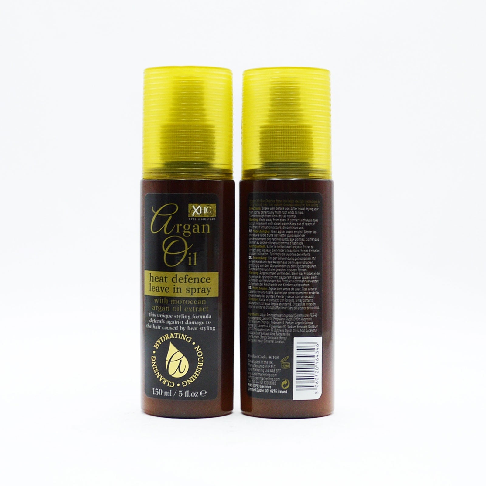 Xhc Argan Oil Heat Defence Leave In Spray 150ml