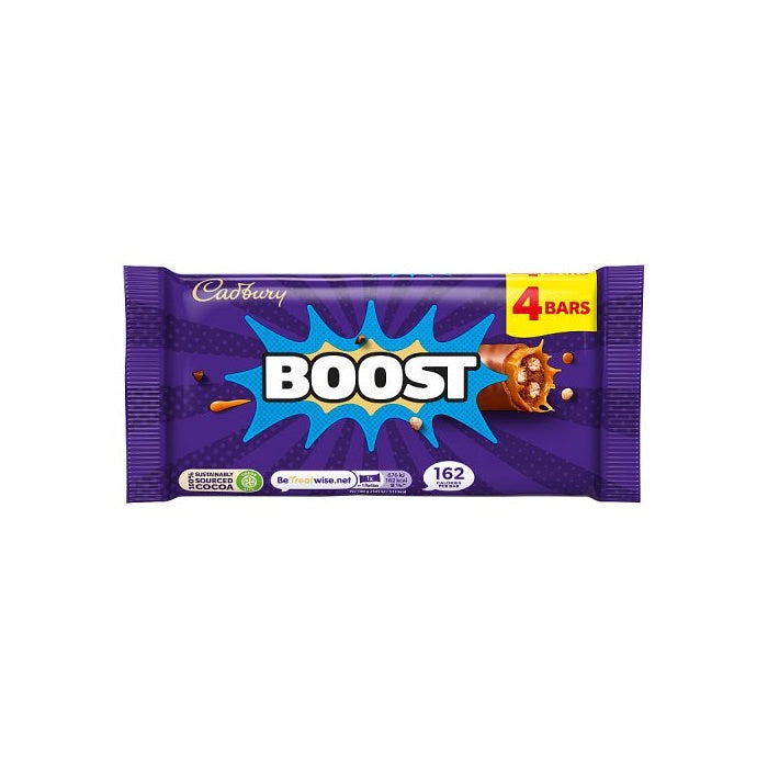 Cadbury 4 Boost Bars 148g