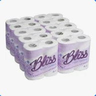 Bliss Luxury 3ply Quilted Toilet Tissue 10 x 4pk