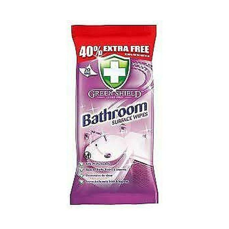 Greenshield #3 Bathroom Surface Wipes 70's