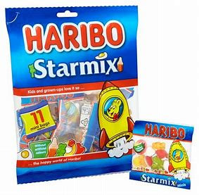 Haribo Starmix 11 Mini Bags Approx 176g