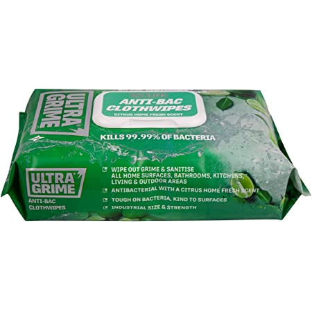 Uniwipe UltraGrime LIFE AntiBac 80pk