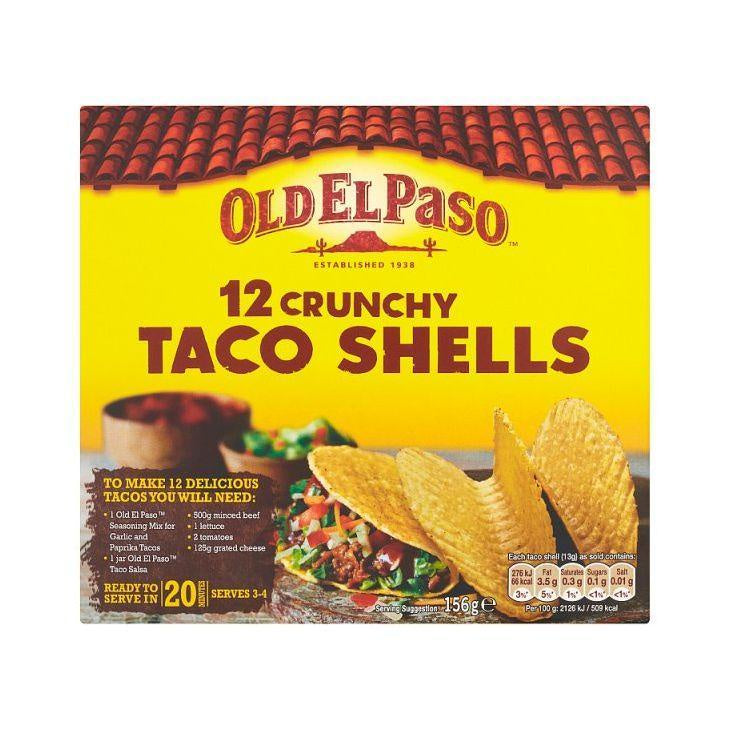 Old El Paso Taco Shells 156g