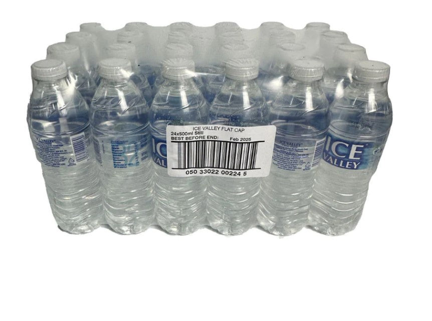 Ice Valley Spring Water Still Screw Cap 500 ml x 24pk