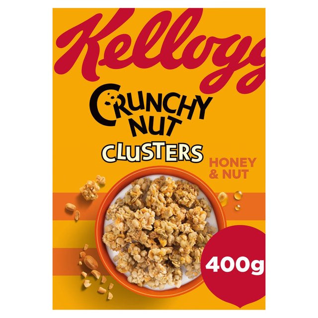 Kelloggs Crunchy Nut Honey & Nut Clusters 400g