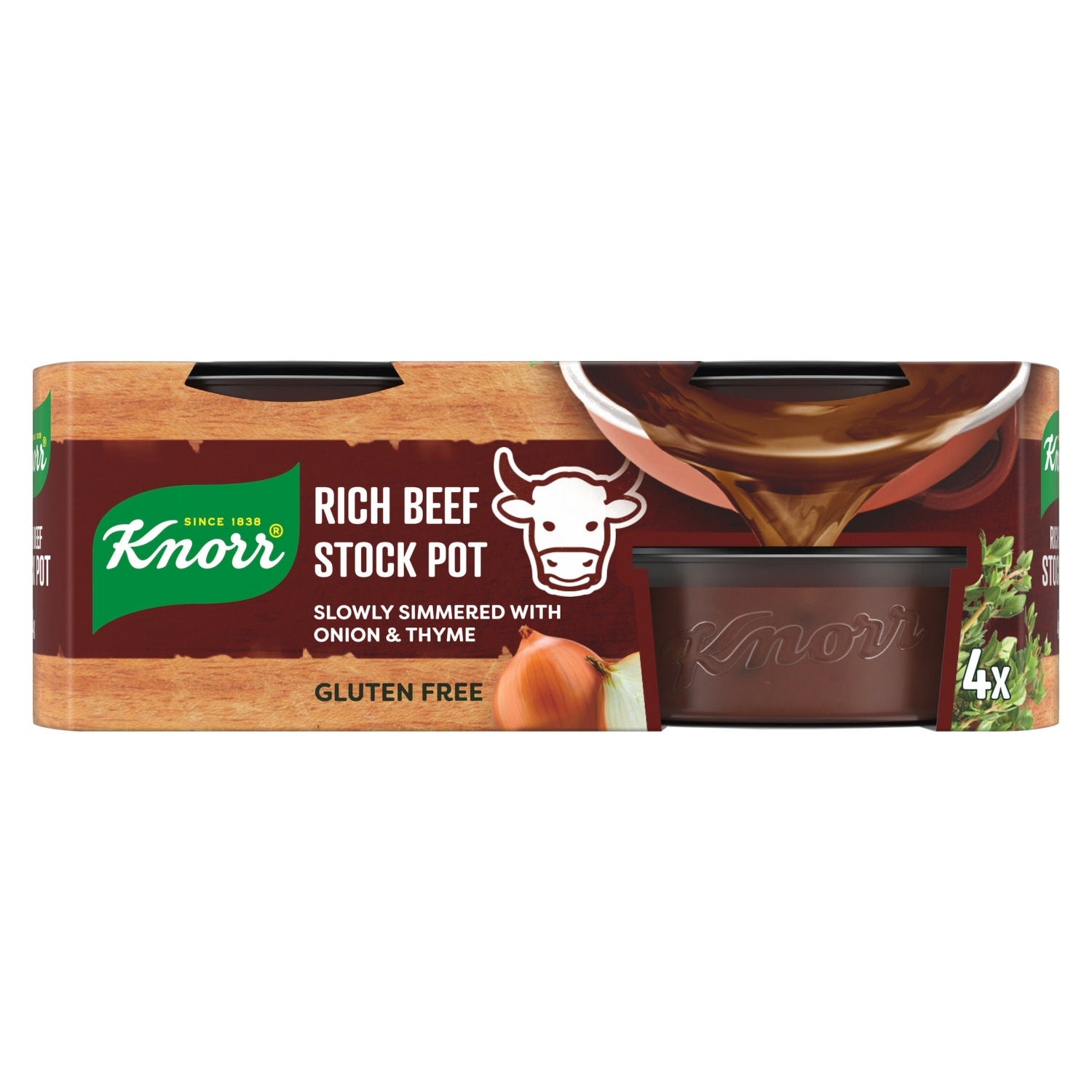 Knorr Stockpot Rich Beef 4pk 112g