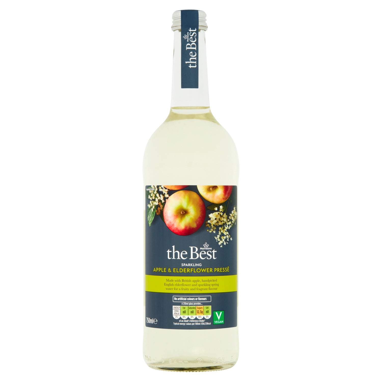 Morrisons The Best Apple Elderflower 750ml