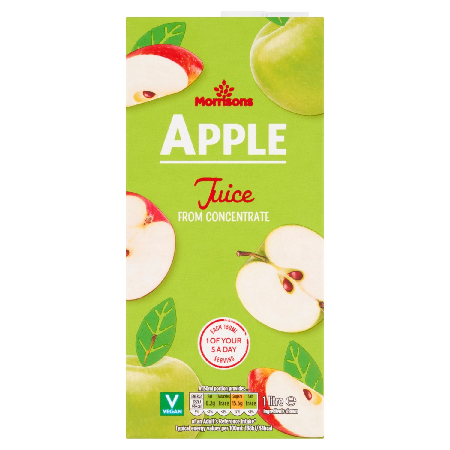 Morrisons Apple Juice 1 Litre