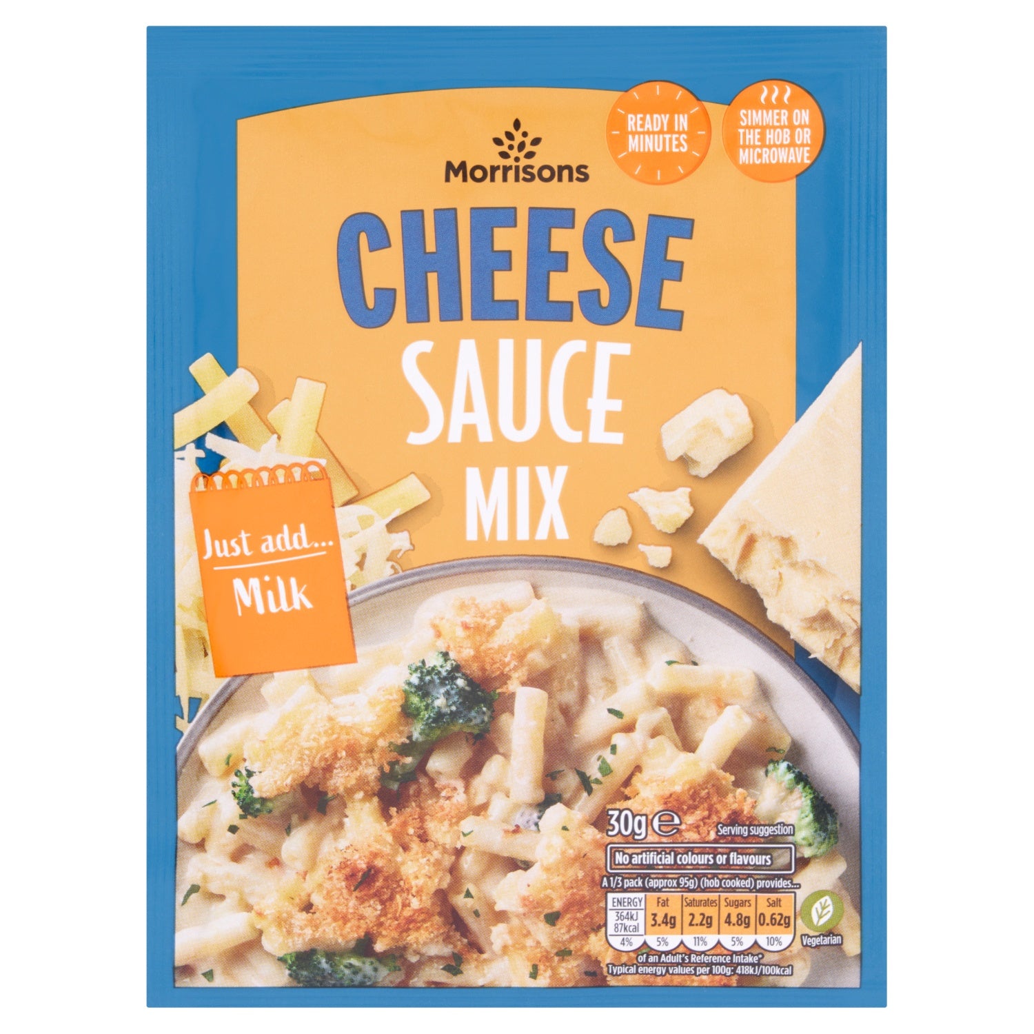 M Simmer Sauce Cheese Mix 30g