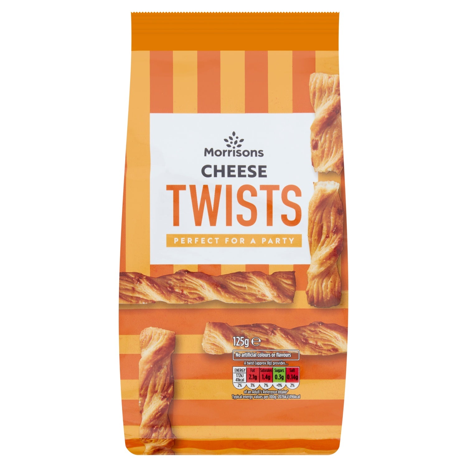 Morrisons Cheddar Cheese Twist 125g