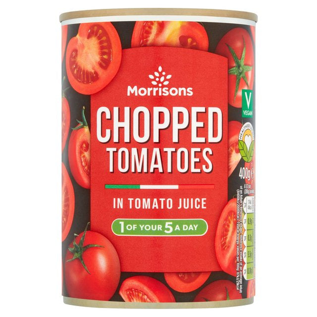 Morrisons Chopped Tomatoes 400g