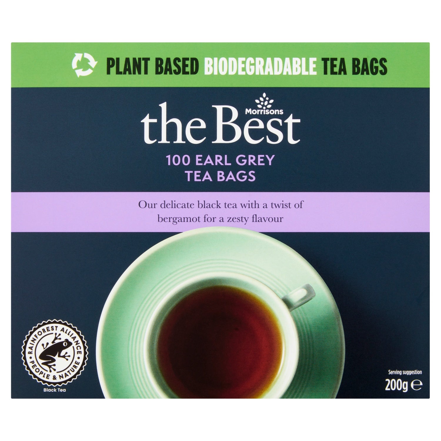 Morrisons The Best Earl Grey 100 Tea Bags