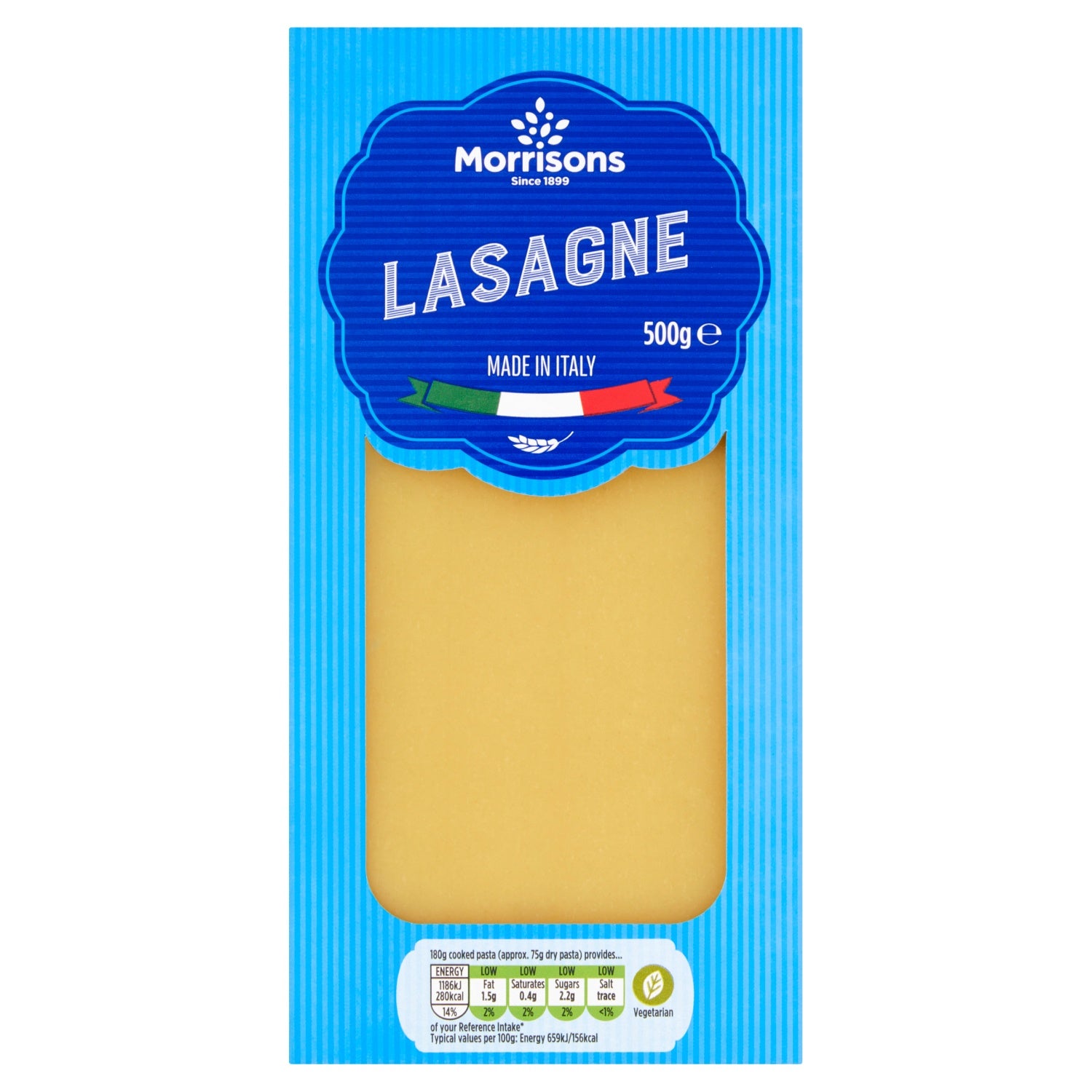 Morrisons Lasagne Sheets 500g