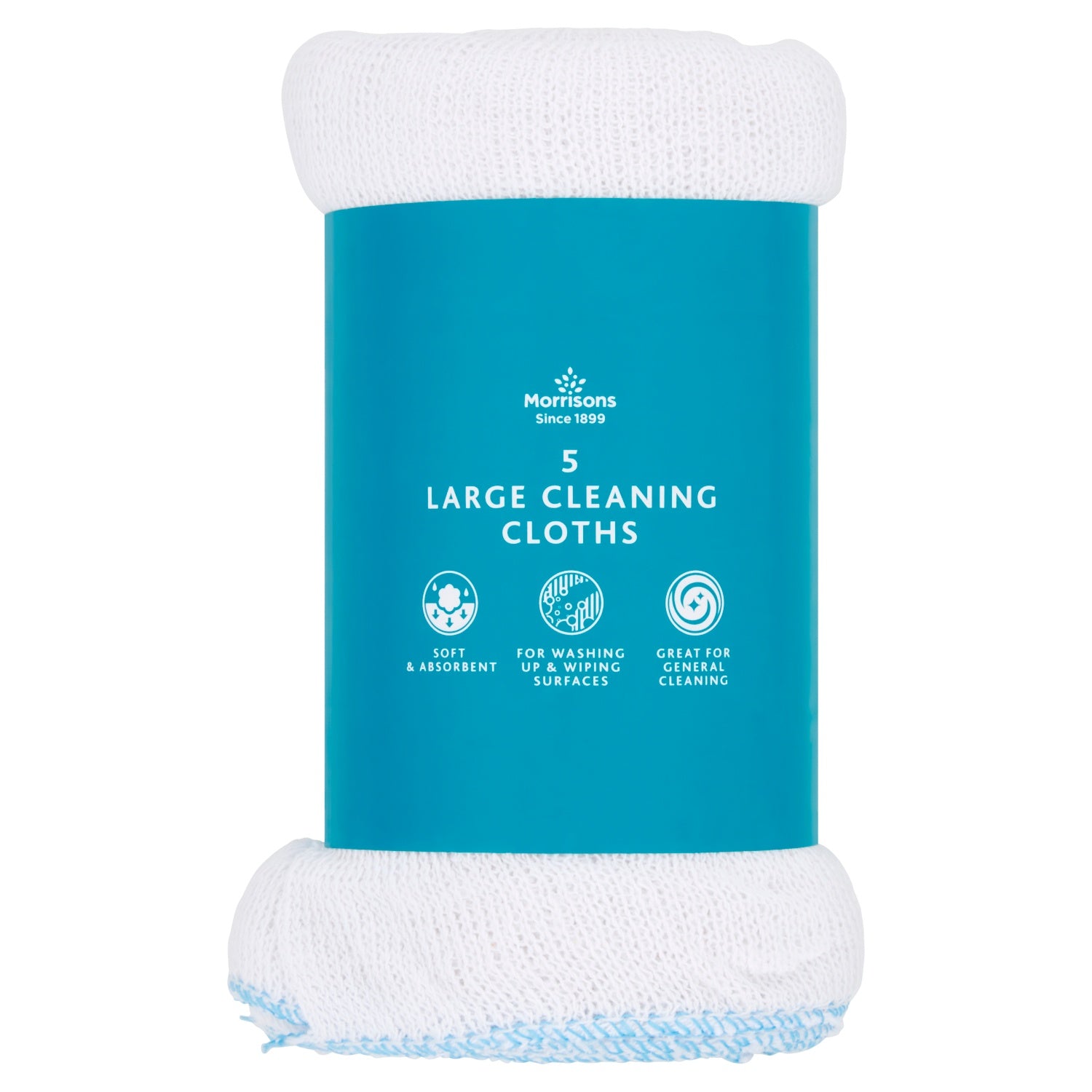 M Large Cleaning Cloths 5pk