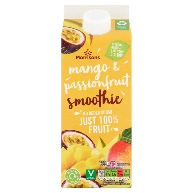 Morrisons Mango  Passion Fruit Smoothie 750ml