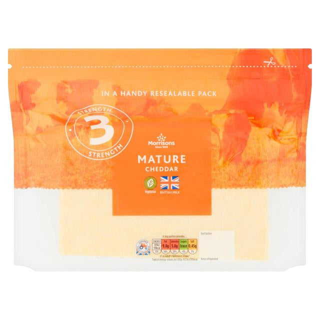 Morrisons Mature Cheddar 350g