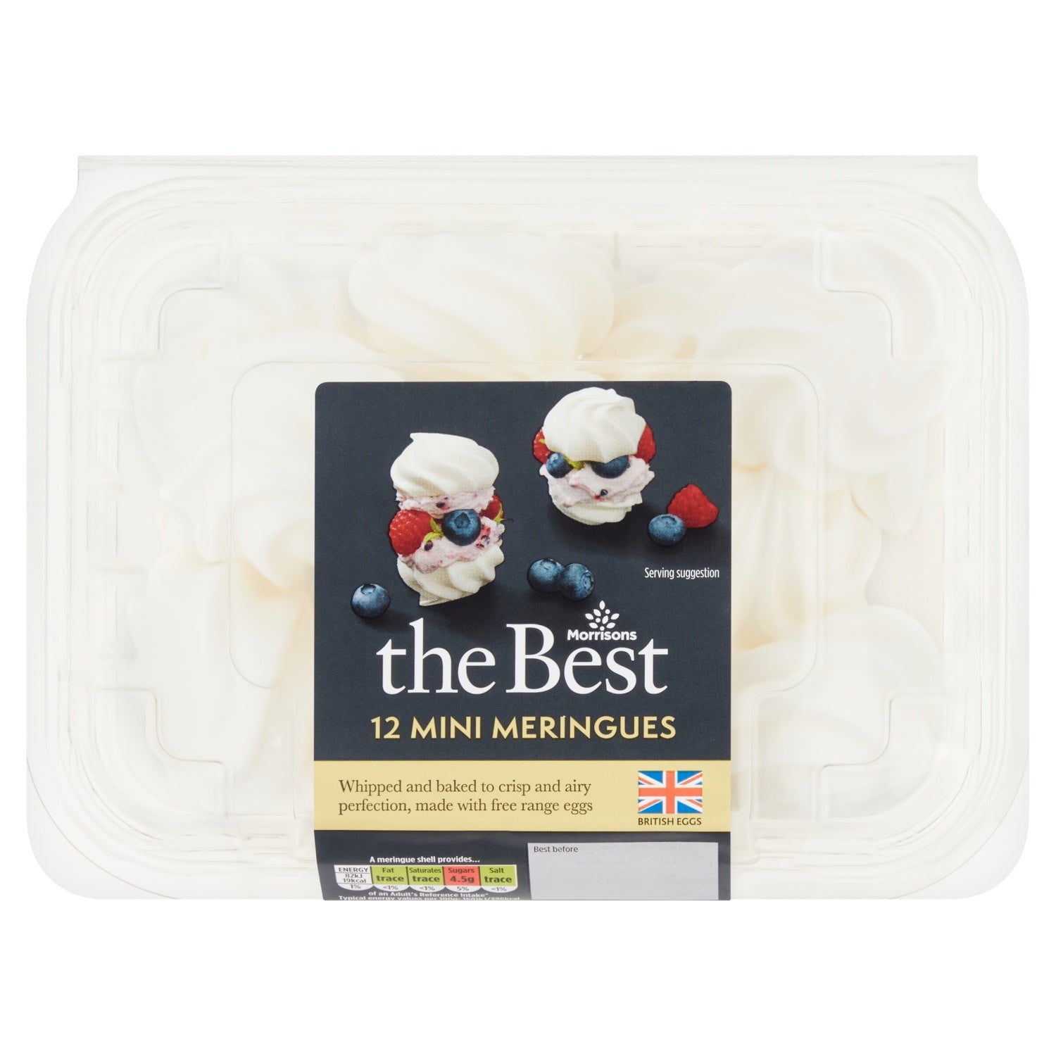 Morrisons The Best 12 Mini Meringues