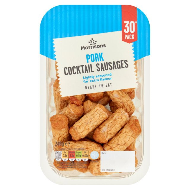 Morrisons 30 Pork Cocktail Sausages