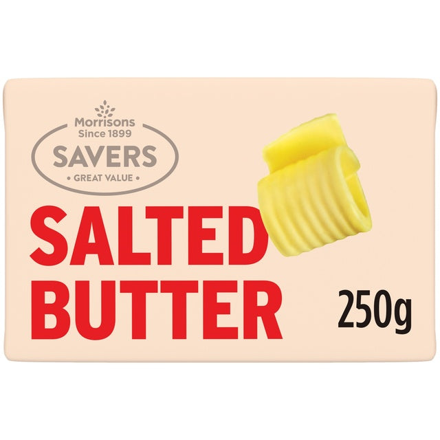 Morrisons Savers Salted Butter