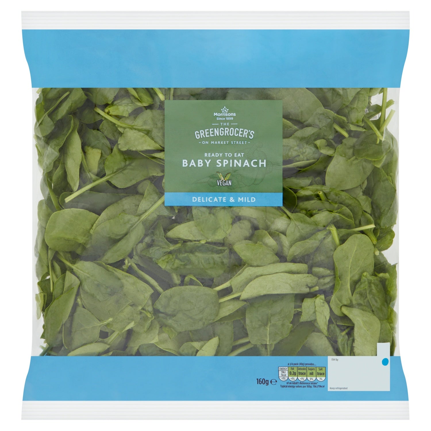 Morrisons Baby Spinach 160g