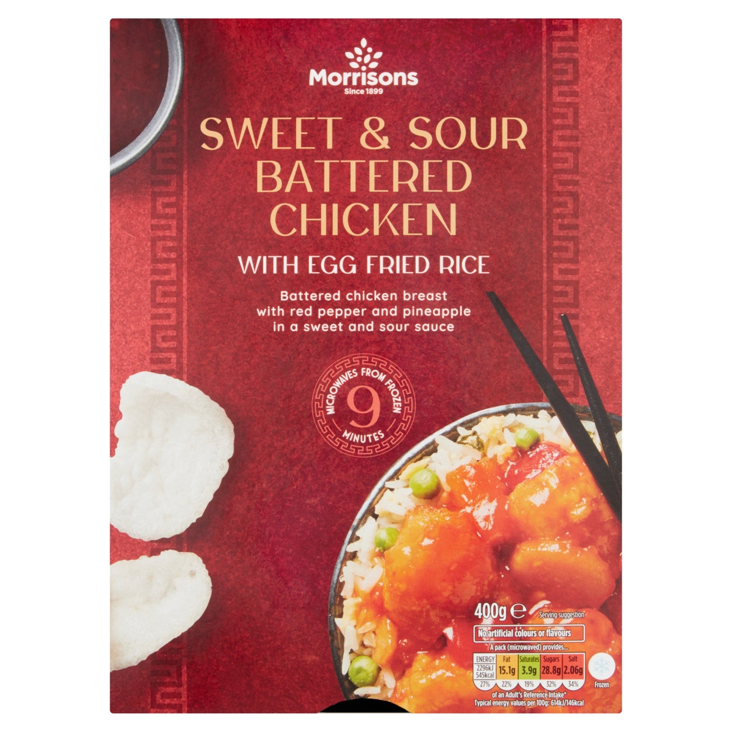 M Sweet & Sour Battered Chicken 400g