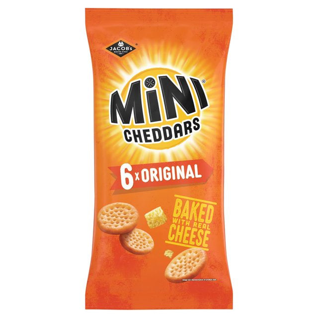 Jacobs Mini Cheddars Original 6 x 23g