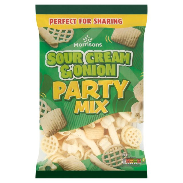 M Sour Cream and Onion Party Mix 150g