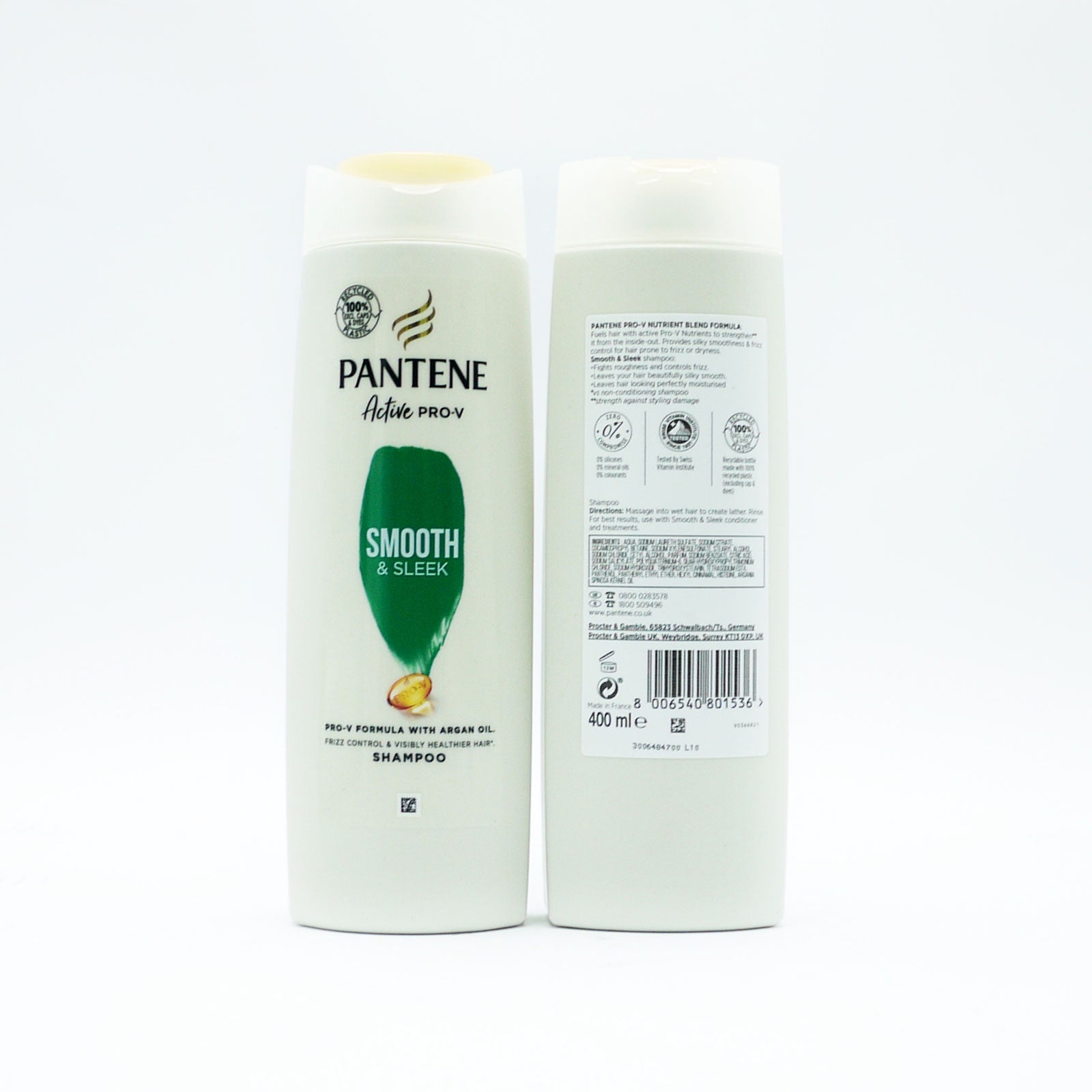 Pantene Smooth & Silky Shampoo 400ml