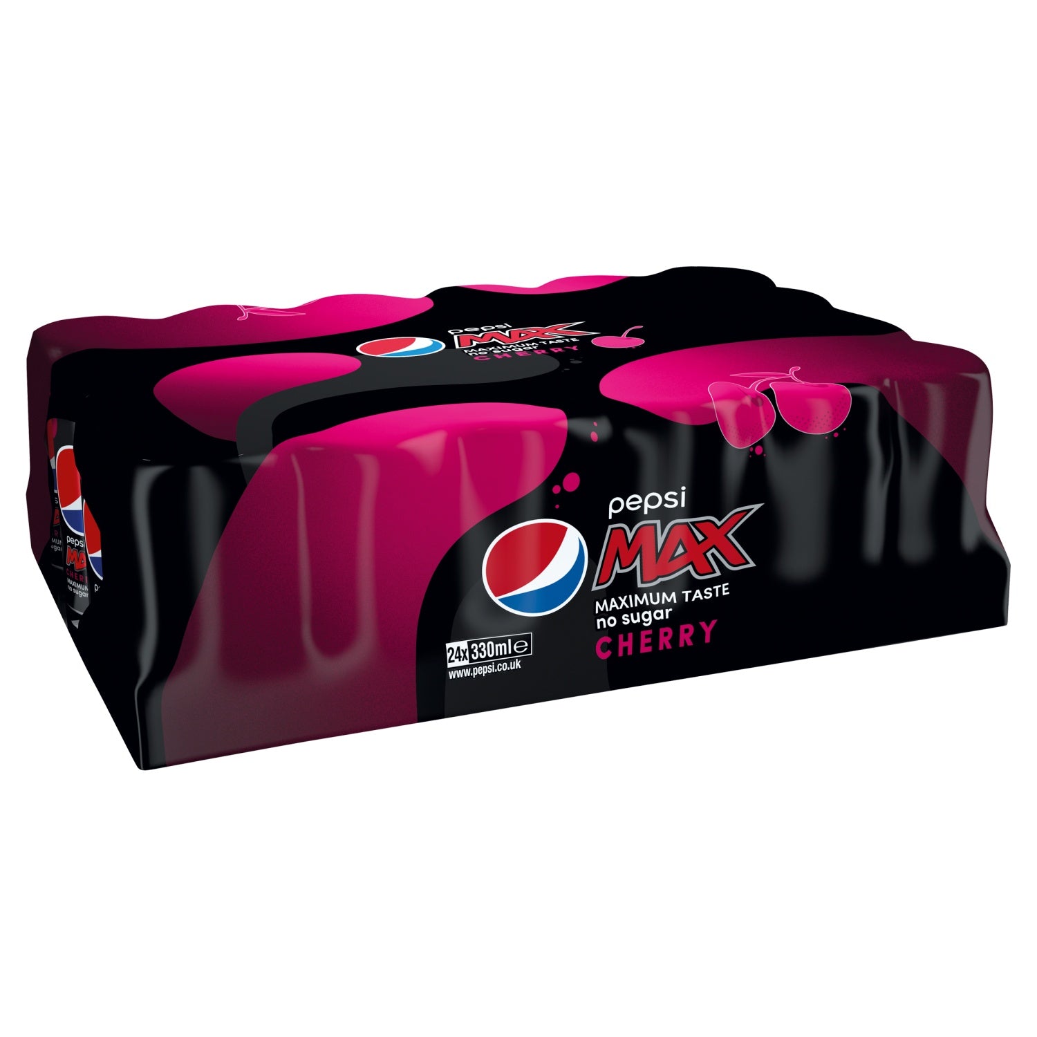 Pepsi Max Cherry Drink Cans 24 x 330ml