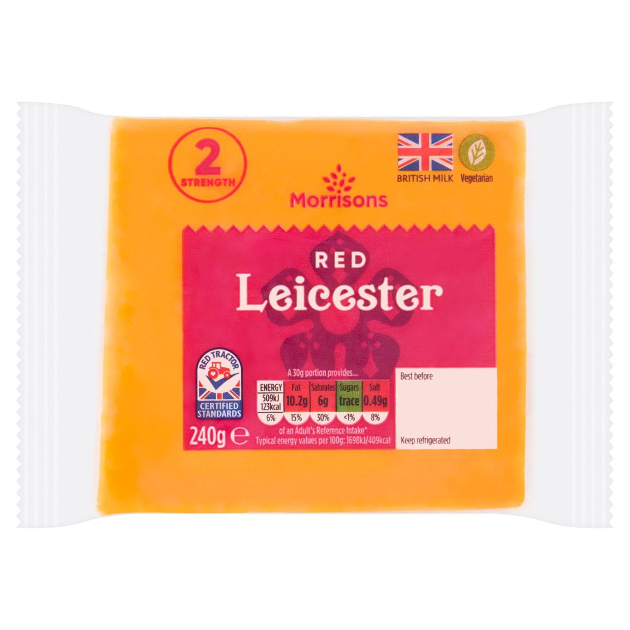 Morrisons Red Leicester 240g [775]