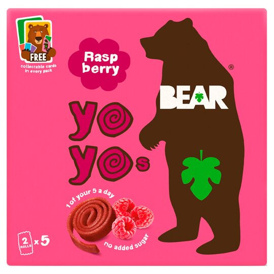 Bear Yo Yo Strawberry 5 x 20g