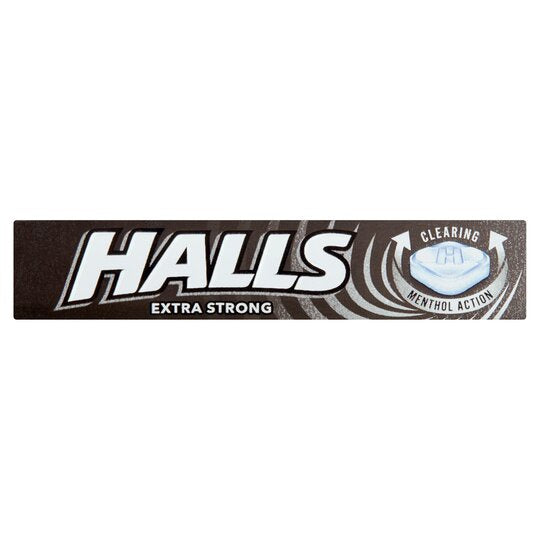 Halls Extra Strong Menthol Action 33.5g