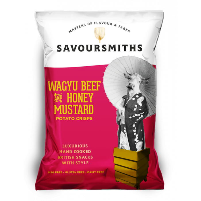 Savoursmiths Wagyu Beef & Honey Mustard Crisps 150g