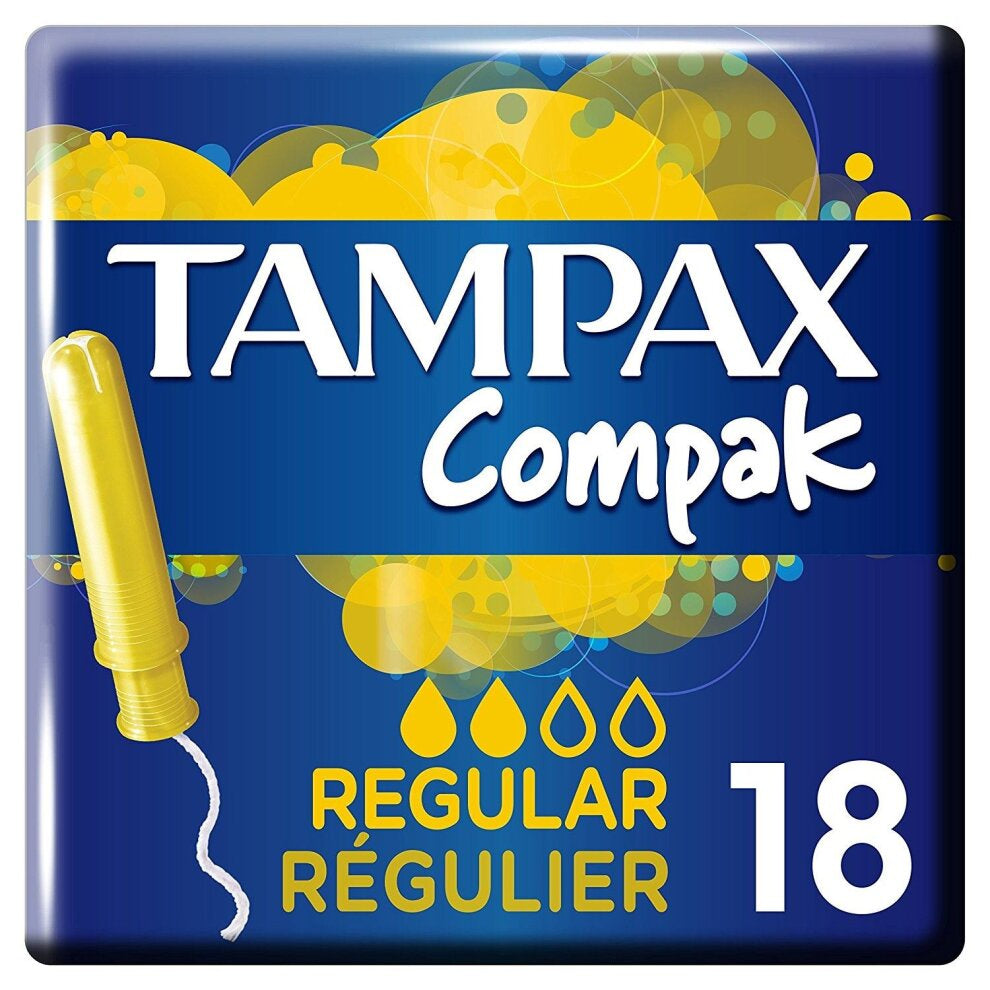 Tampax Compak Regular 18pk