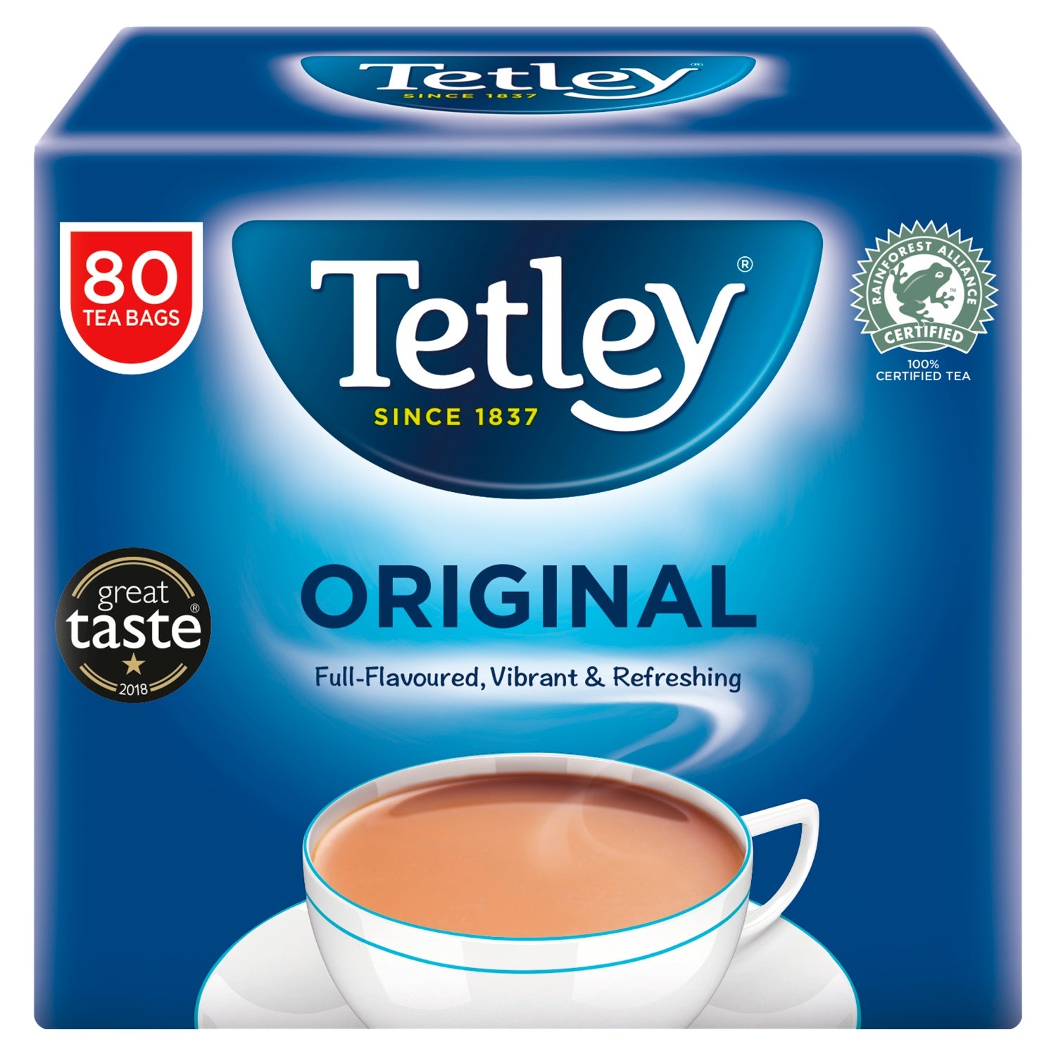 Tetley 80 Original Tea Bags 250g