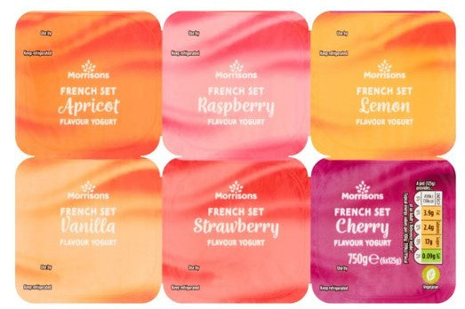 Morrisons French Set Yoghurt 6 x 125g